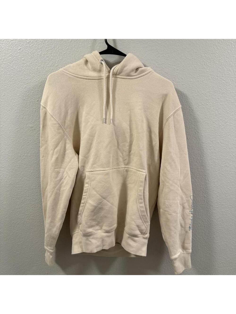 Lane Seven Women's Cream and White Hoody